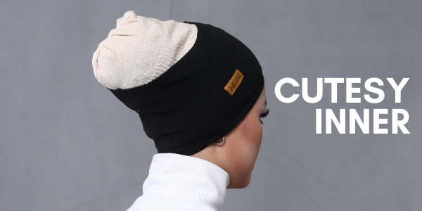 Cutesy inner - anak tudung separuh hairband yang selesa Cutesy inner - anak tudung separuh hairband yang selesa
