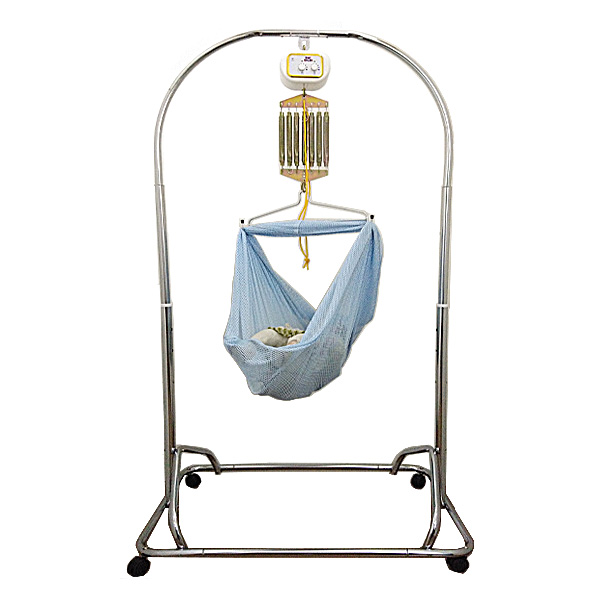 Portable Baby Cradle Stand With Machine 