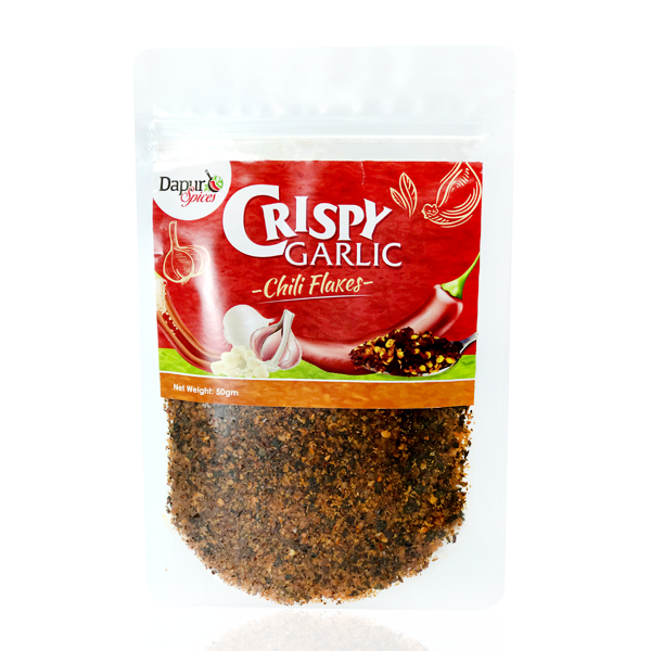 CRISPY GARLIC CHILI FLAKES Dapur Spices