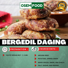 BERGEDIL DAGING OSEM 