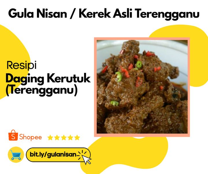 Resipi Daging Kerutuk