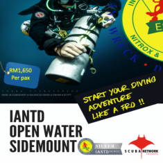 IANTD Open Water Sidemount Course 