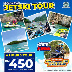 (PROMO) JETKSI TOUR + FREE 30 MIN ATV RIDE / Per Jetski 
