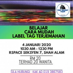 4 JAN 2020 - LABEL TAG TERJEMAHAN 