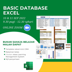 KELAS LIVE BASIC DATABASE EXCEL 