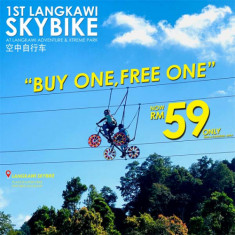 ( BUY 1 , FREE 1 ) Langkawi Skybike Adventure  /Per Person 