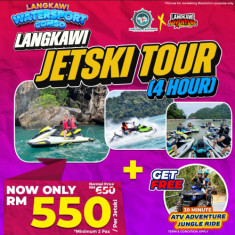 (PROMO) JETKSI TOUR + FREE 30 MIN ATV RIDE / Per Jetski 