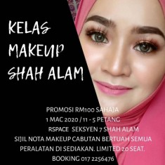 1 Mac 2020 - Kelas Makeup Shah Alam 