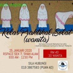 25 JAN 2020 - KELAS PRAKTIKAL SOLAT (WANITA SAHAJA) 