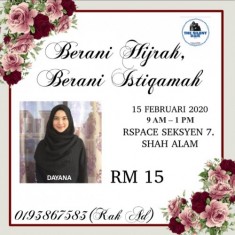 15 FEB 2020 - BERANI HIJRAH BERANI ISTIQAMAH 